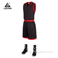 Νέο στυλ Black Basketball Jersey Design για άνδρες
